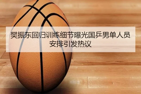 樊振东回归训练细节曝光国乒男单人员安排引发热议